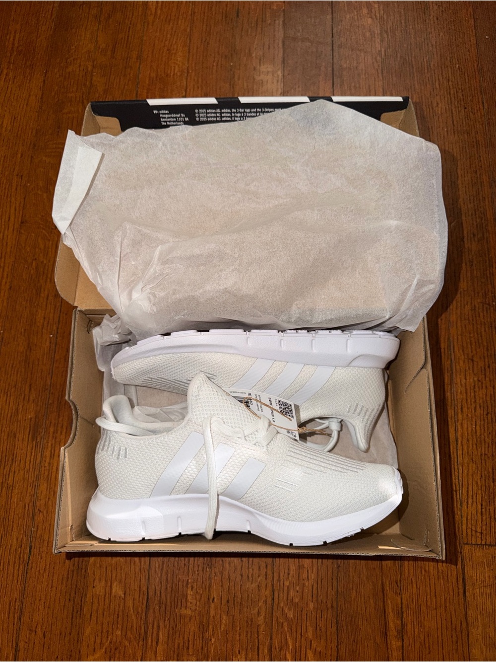 Adidas Women’s Swift Run 1.0 Sneakers – White